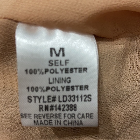 Satin Leopard Ruffle Asymmetric Hem Slip Dress - Picture 7 of 9